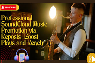 professional soundcloud music promotion via reposts  boost plays and reach