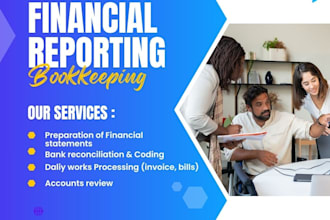 do monthly financial reporting
