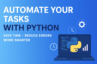 automate your repetitive tasks with a custom python script