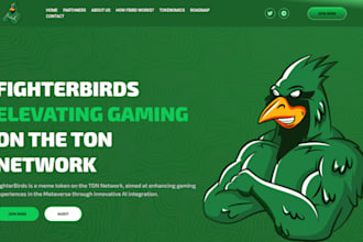 design meme coin landing page memecoin meme coin crypto landing page website