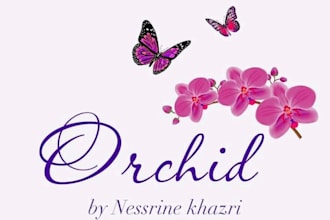 design an elegant and creative butterfly logo for your brand