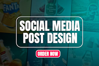 design creative socail media post