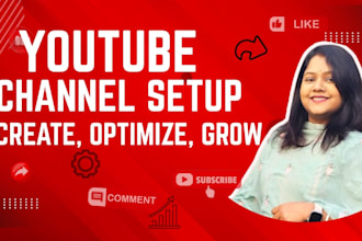 create and set up your youtube channel professionally