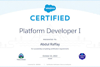 be your expert salesforce developer for apex, lwc automation