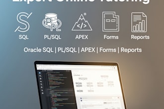teach oracle sql, plsql, forms, reports and apex