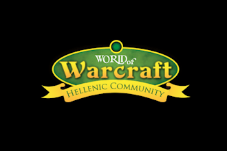 design greatest warcraft hellenic community logo
