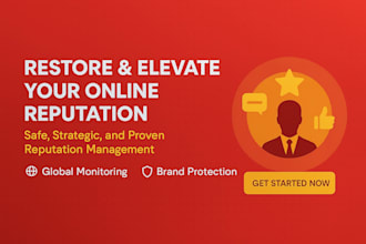 offer online reputation management for personal and business