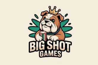 design super sweepstakes gaming platform logo
