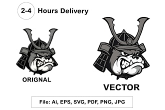 do vector tracing or convert raster to vactor manually