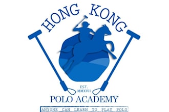 design high quality original polo academy logo