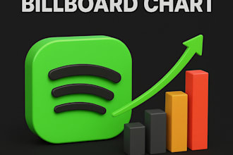 do make your spotify music be on top 10 billboard chart