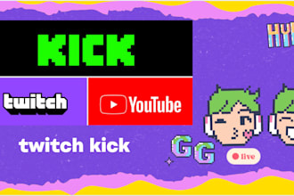 twitch promotion, kick promotion, twitch and kick live viewers