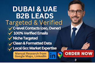 do verified targeted b2b lead generation for dubai uae and gcc