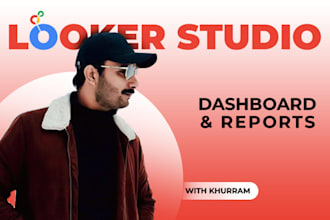 create professional google data studio dashboard, data reports