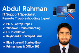 fix PC, laptop, and windows errors remotely