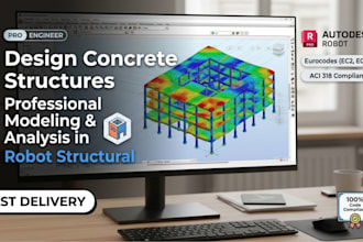 design safe and optimized concrete structures using robot structural