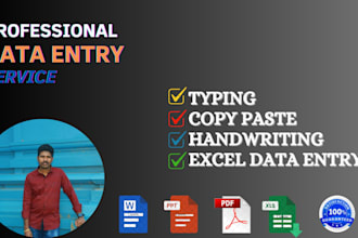 do speed typing, pdf or image to word