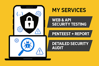 perform web and API security testing with full report