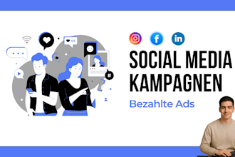 make and manage professional paid social media campaigns for your business