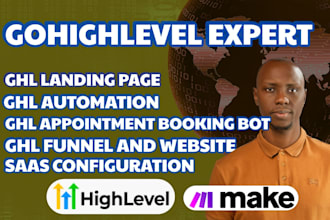 gohighlevel, chatbot automation, gohighlevel landing page ghl website funnel