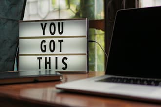 build a quote and motivational background