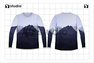 make a football, running, badminton, etc jersey mockup design for your team
