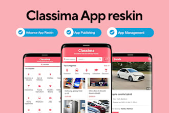 classima app reskin android and ios