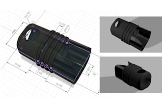 do 3d product model, cad design with printable stl files