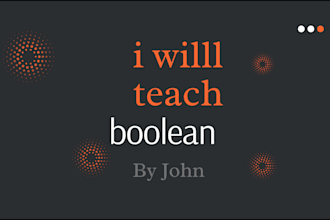 teach and lecture you boolean