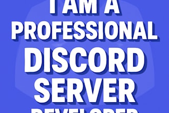 setup and design a professional discord server