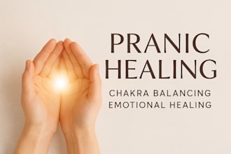 provide distance pranic healing for emotional, mental and physical wellness