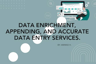 data enrichment, appending, and accurate data entry services