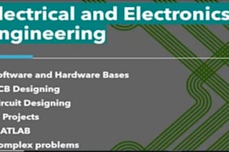 help you in electronics engineering, electrical engineering circuit design task