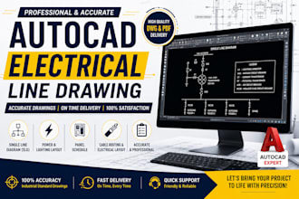 draw and modify your electrical single line diagram