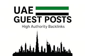 provide high quality uae guest post with dofollow backlinks