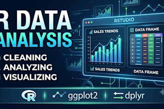 do r data analysis, statistics, visualization and r programming