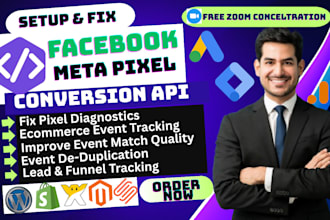 setup meta pixel, facebook conversion API via GTM server side