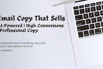write ai powered email marketing copy and product descriptions that sell