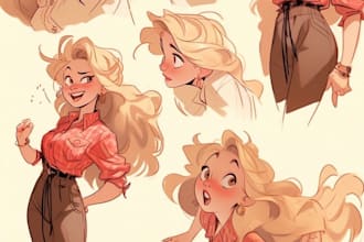 design characters and comic books