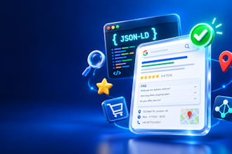 implement json ld schema markup for google rich results