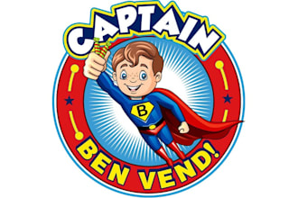 design original super hero logo