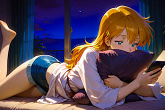 draw anime illustration for you