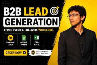 provide verified b2b decision maker leads and email lists
