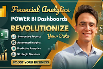 do power bi data analysis and data visualization