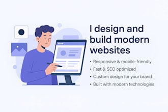 build a modern responsive website with react and typescript