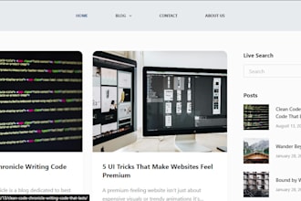 build wordpress website or blog