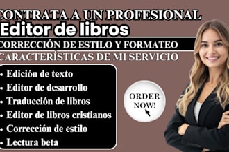 realizo edición y corrección de libros cristianos, editor de libros cristianos