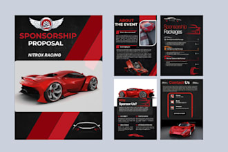 design and write sponsorship proposals or letters for events, nonprofit