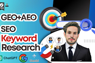 help with advanced SEO, ai keyword research, GEO, and aeo strategy