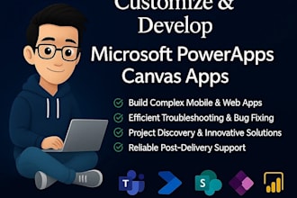 develop microsoft power apps and automate processes with power automate